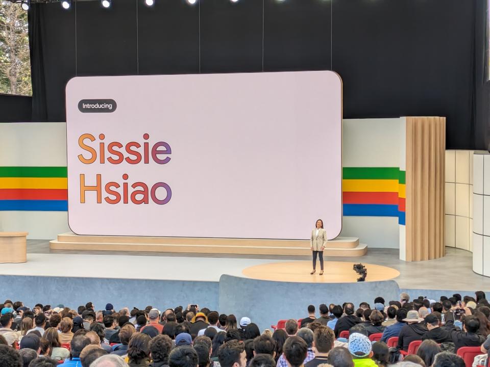 Sisi Hsiao at Google I/O 2024 